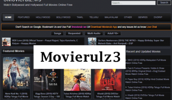 Movierulz3 2022 – Movierulz3 Hollywood & Bollywood HD movies Download Movierulz3 Tamil Movies