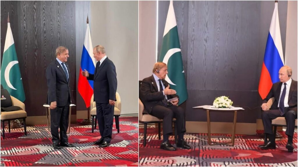 Watch: Pak PM's Awkward Moment At Meeting, Putin Laughs