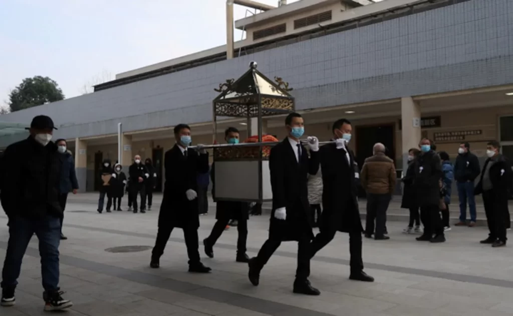 "200 Times A Day": Chinese Funeral Homes Overworked Amid Covid Surge